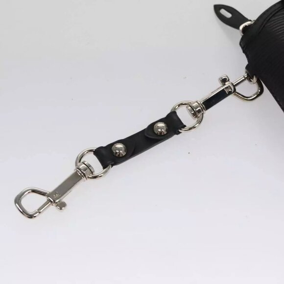 LOUIS VUITTON Epi Mini Lockit Charm Black LV Auth - Picture 8 of 15